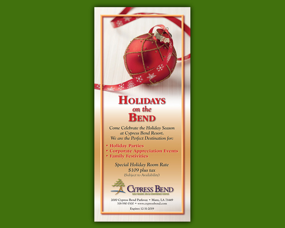 cypress bend rack card